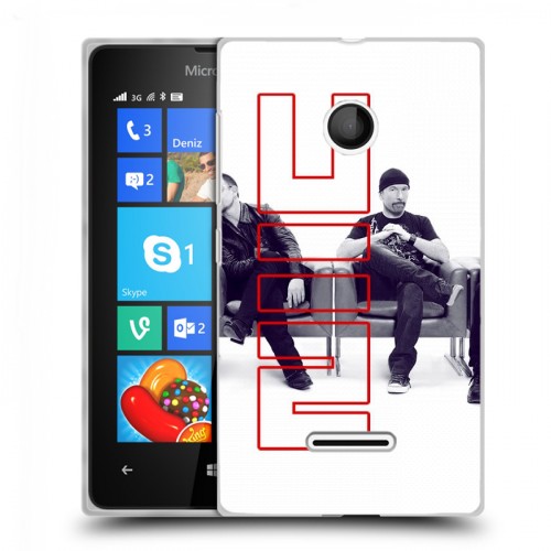 Дизайнерский пластиковый чехол для Microsoft Lumia 435