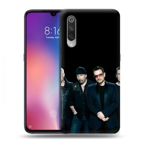 Дизайнерский силиконовый с усиленными углами чехол для Xiaomi Mi9