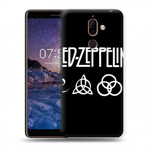 Дизайнерский пластиковый чехол для Nokia 7 Plus