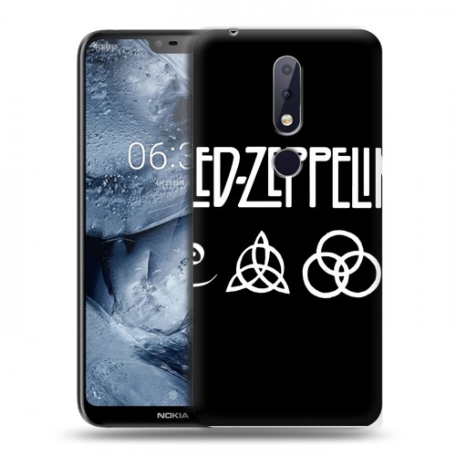 Дизайнерский пластиковый чехол для Nokia 6.1 Plus