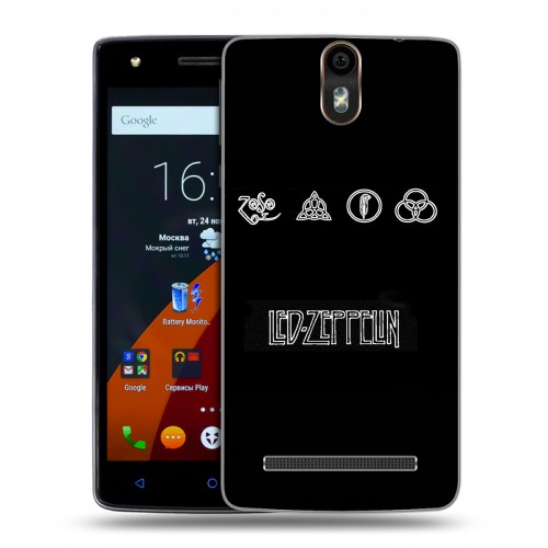 Дизайнерский силиконовый чехол для Wileyfox Storm