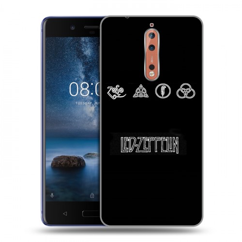 Дизайнерский пластиковый чехол для Nokia 8