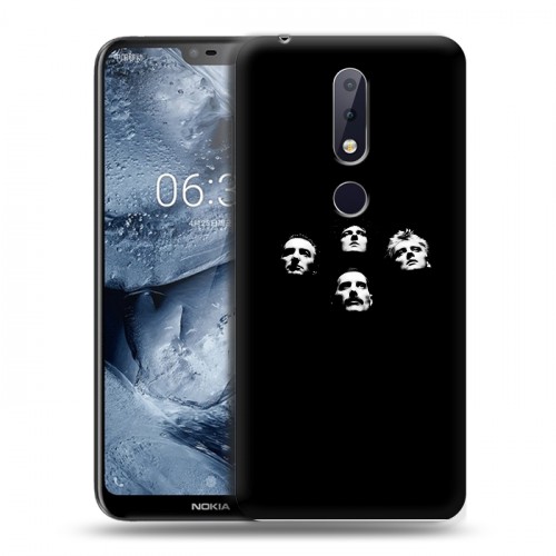 Дизайнерский силиконовый чехол для Nokia 6.1 Plus