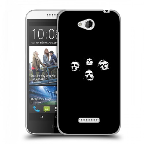Дизайнерский силиконовый чехол для HTC Desire 616