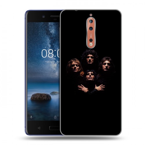 Дизайнерский пластиковый чехол для Nokia 8