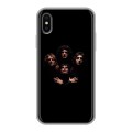 Дизайнерский силиконовый чехол для Iphone x10