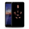 Дизайнерский силиконовый чехол для Nokia 2.1