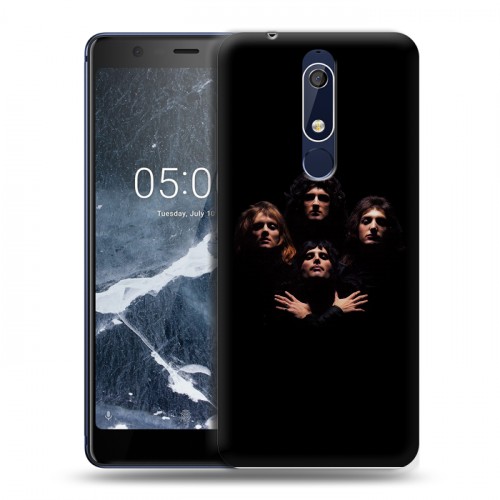 Дизайнерский пластиковый чехол для Nokia 5.1