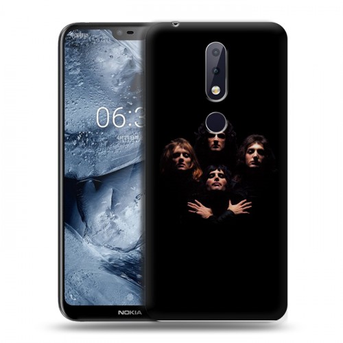 Дизайнерский силиконовый чехол для Nokia 6.1 Plus