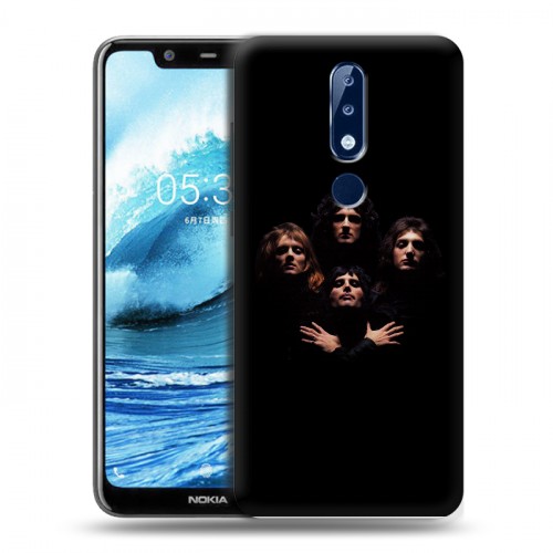 Дизайнерский силиконовый чехол для Nokia 5.1 Plus