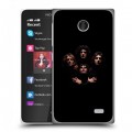 Дизайнерский пластиковый чехол для Nokia X