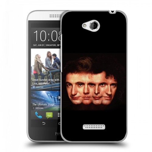 Дизайнерский силиконовый чехол для HTC Desire 616