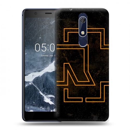 Дизайнерский пластиковый чехол для Nokia 5.1