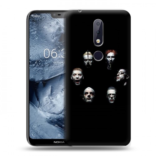 Дизайнерский силиконовый чехол для Nokia 6.1 Plus