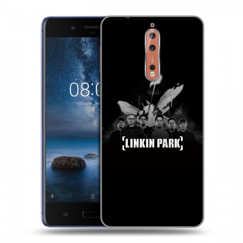 Дизайнерский пластиковый чехол для Nokia 8