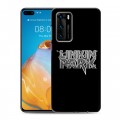 Дизайнерский силиконовый с усиленными углами чехол для Huawei P40