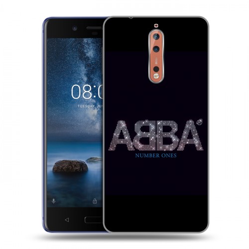 Дизайнерский пластиковый чехол для Nokia 8