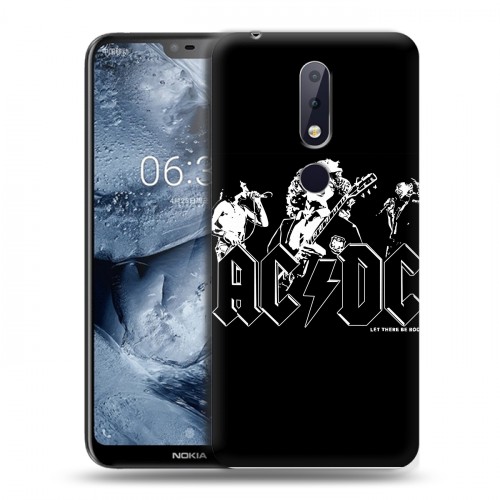 Дизайнерский силиконовый чехол для Nokia 6.1 Plus