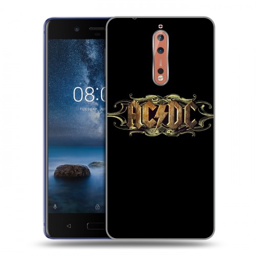 Дизайнерский пластиковый чехол для Nokia 8