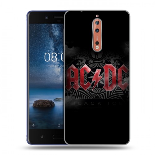 Дизайнерский пластиковый чехол для Nokia 8