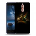 Дизайнерский пластиковый чехол для Nokia 8