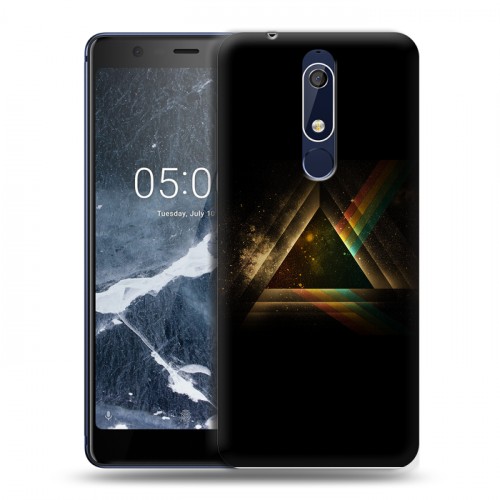 Дизайнерский пластиковый чехол для Nokia 5.1