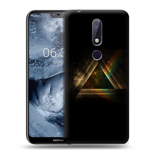 Дизайнерский силиконовый чехол для Nokia 6.1 Plus