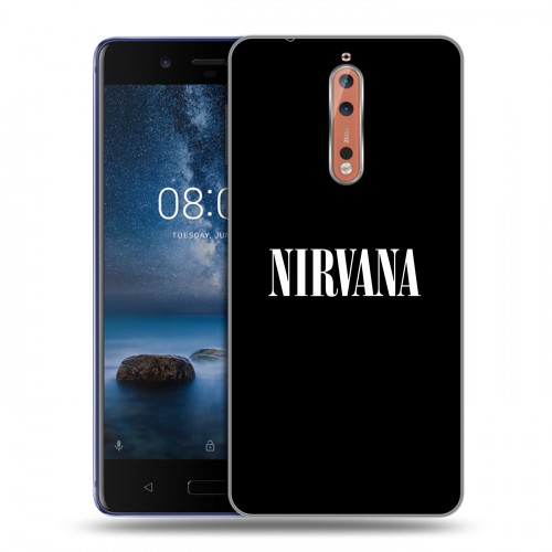 Дизайнерский пластиковый чехол для Nokia 8