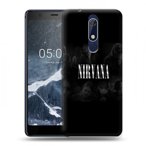 Дизайнерский пластиковый чехол для Nokia 5.1