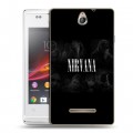 Дизайнерский пластиковый чехол для Sony Xperia E