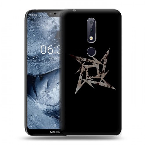 Дизайнерский силиконовый чехол для Nokia 6.1 Plus