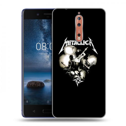 Дизайнерский пластиковый чехол для Nokia 8