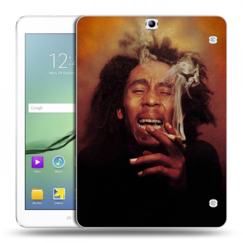 Дизайнерский силиконовый чехол для Samsung Galaxy Tab S2 9.7 Боб Марли