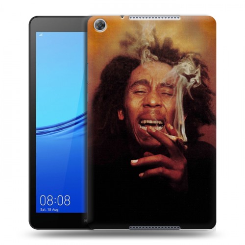 Дизайнерский силиконовый чехол для Huawei MediaPad M5 lite 8 Боб Марли