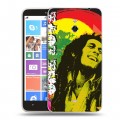 Дизайнерский пластиковый чехол для Nokia Lumia 1320 Боб Марли