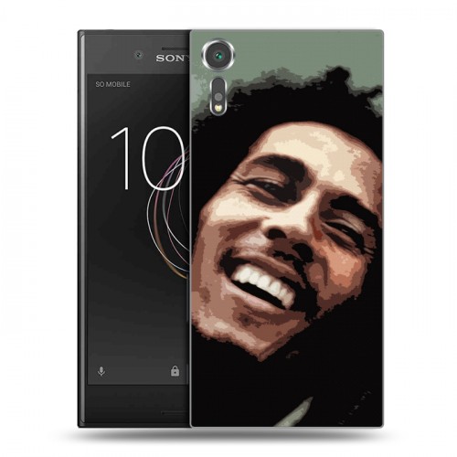 Дизайнерский пластиковый чехол для Sony Xperia XZs Боб Марли