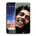 Дизайнерский пластиковый чехол для Nokia 2.2 Боб Марли