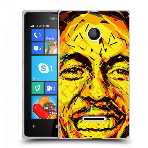 Дизайнерский пластиковый чехол для Microsoft Lumia 435 Боб Марли