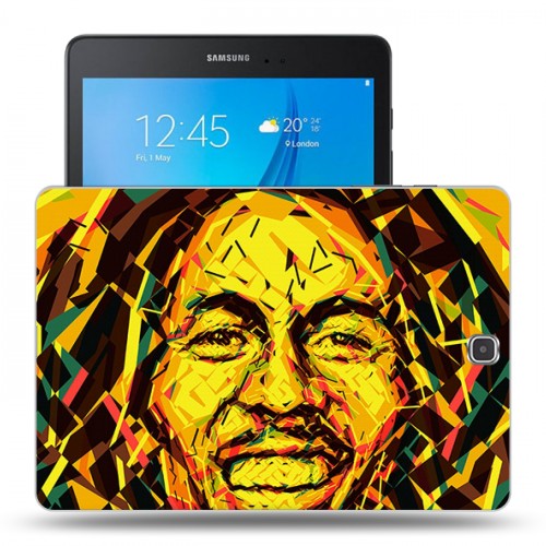 Дизайнерский силиконовый чехол для Samsung Galaxy Tab A 9.7 Боб Марли
