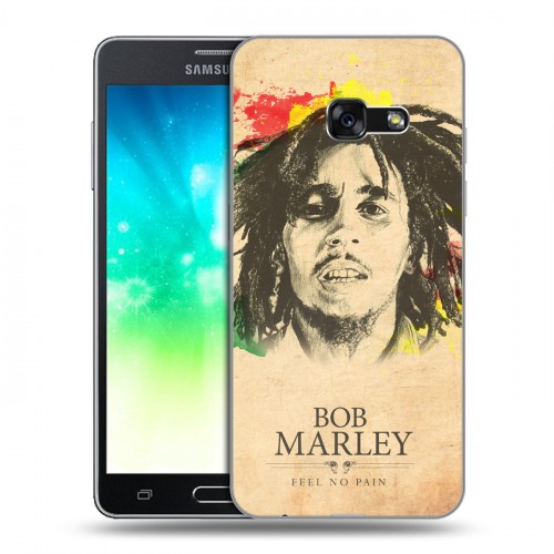 Дизайнерский пластиковый чехол для Samsung Galaxy A3 (2017) Боб Марли