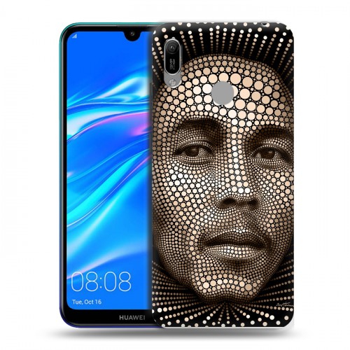 Дизайнерский пластиковый чехол для Huawei Y6 (2019) Боб Марли