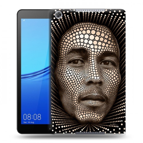 Дизайнерский силиконовый чехол для Huawei MediaPad M5 lite 8 Боб Марли