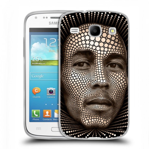 Дизайнерский пластиковый чехол для Samsung Galaxy Core Боб Марли
