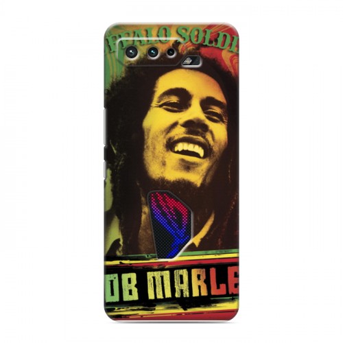 Дизайнерский силиконовый чехол для ASUS ROG Phone 5 Боб Марли