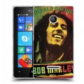 Дизайнерский пластиковый чехол для Microsoft Lumia 435 Боб Марли