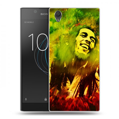 Дизайнерский пластиковый чехол для Sony Xperia L1 Боб Марли