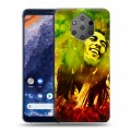 Дизайнерский силиконовый чехол для Nokia 9 PureView Боб Марли