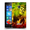 Дизайнерский пластиковый чехол для Microsoft Lumia 435 Боб Марли