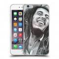 Дизайнерский силиконовый чехол для Iphone 6 Plus/6s Plus Боб Марли
