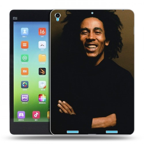 Дизайнерский силиконовый чехол для Xiaomi MiPad Боб Марли